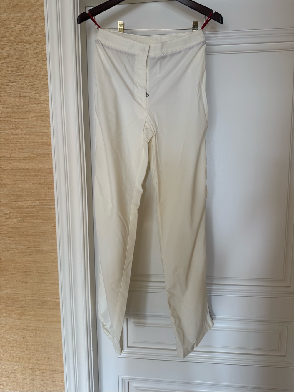 Prada Sport Cream Men's Dress Pants - Tailored Straight Leg